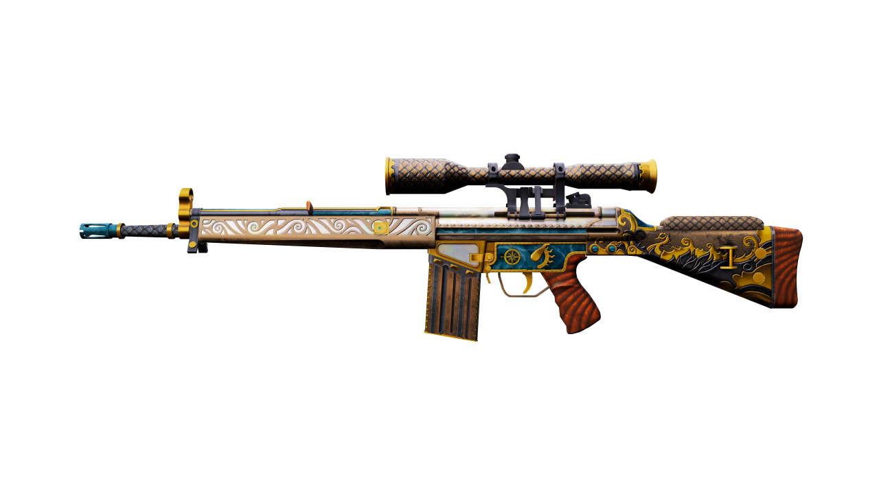 Front view of G3SG1 | High Seas