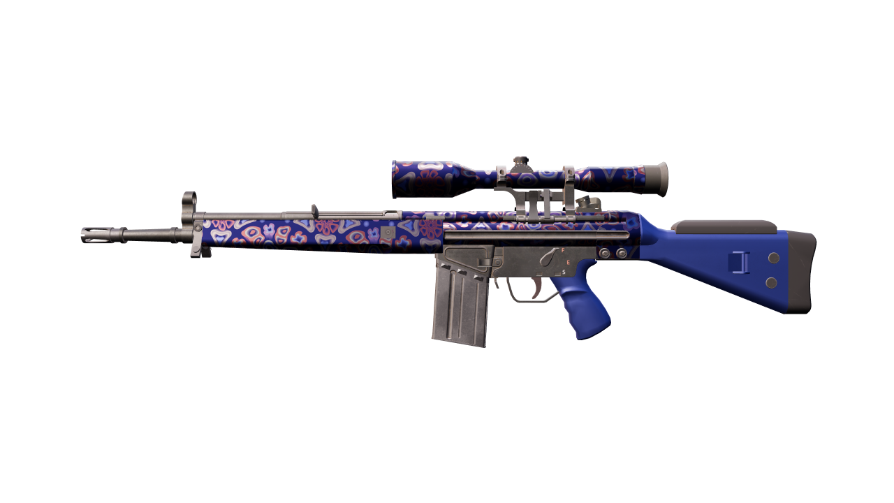 Front view of G3SG1 | Violet Murano