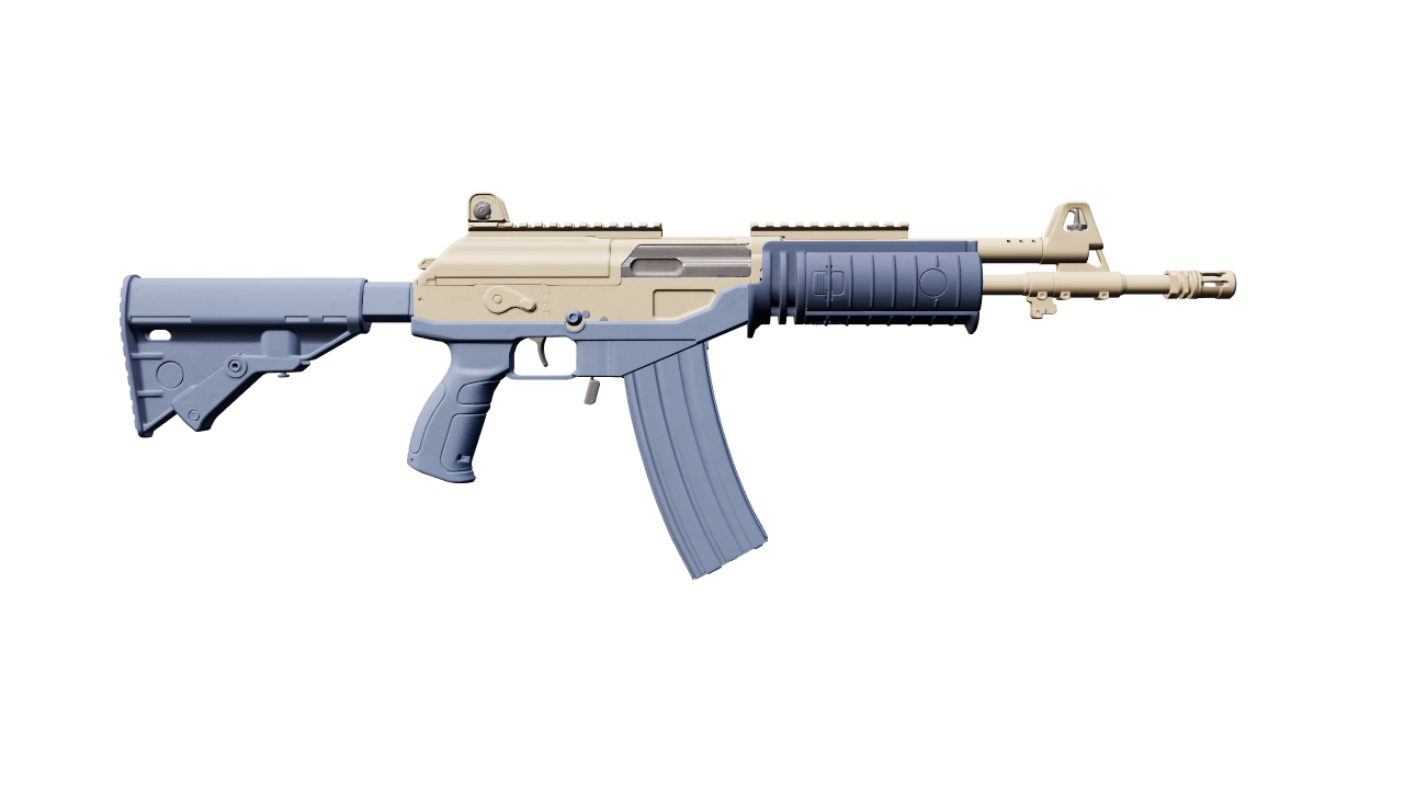Back view of Galil AR | Tornado