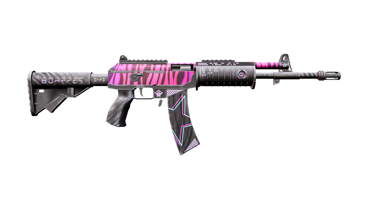 Back view of Galil AR | Chromatic Aberration