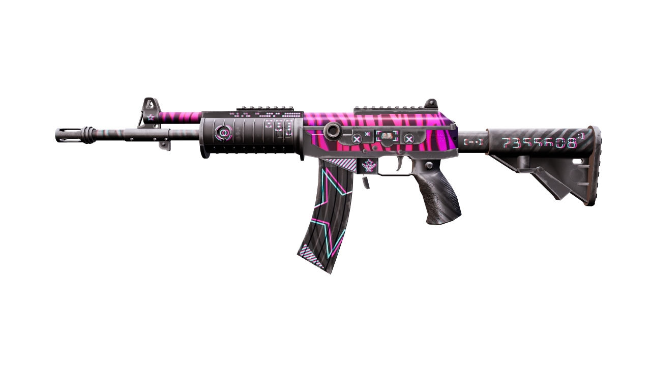 Front view of Galil AR | Chromatic Aberration