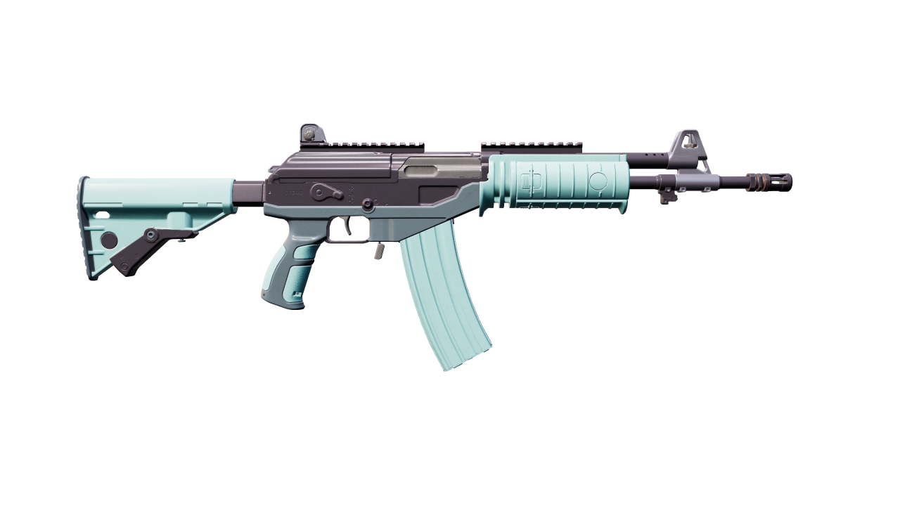 Back view of Galil AR | Robin's Egg