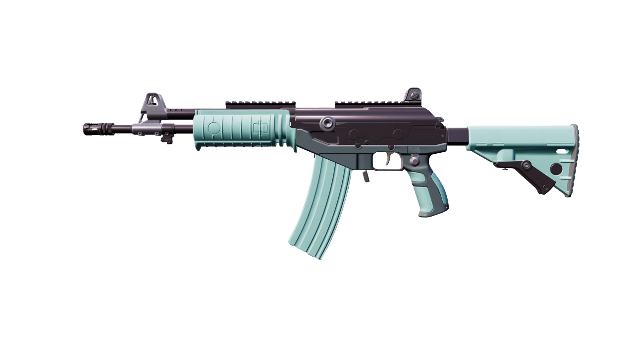Front view of Galil AR | Robin's Egg