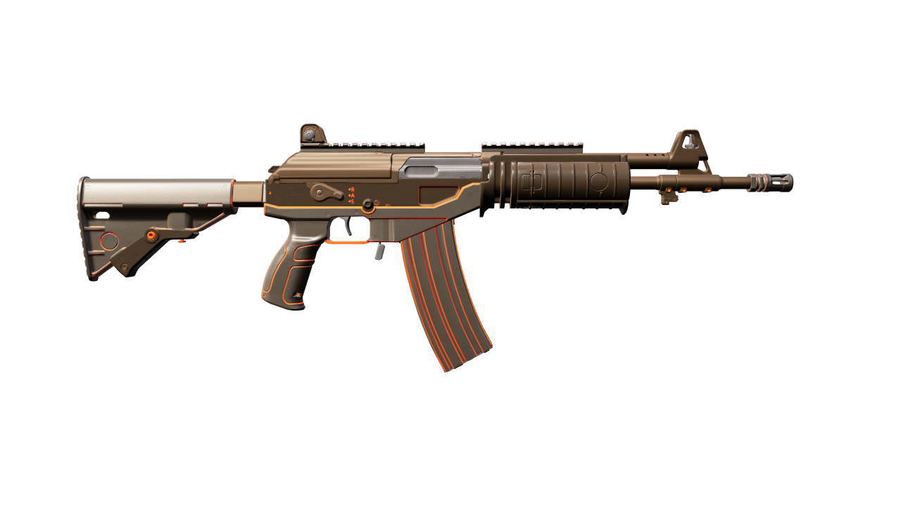 Back view of Galil AR | O-Ranger