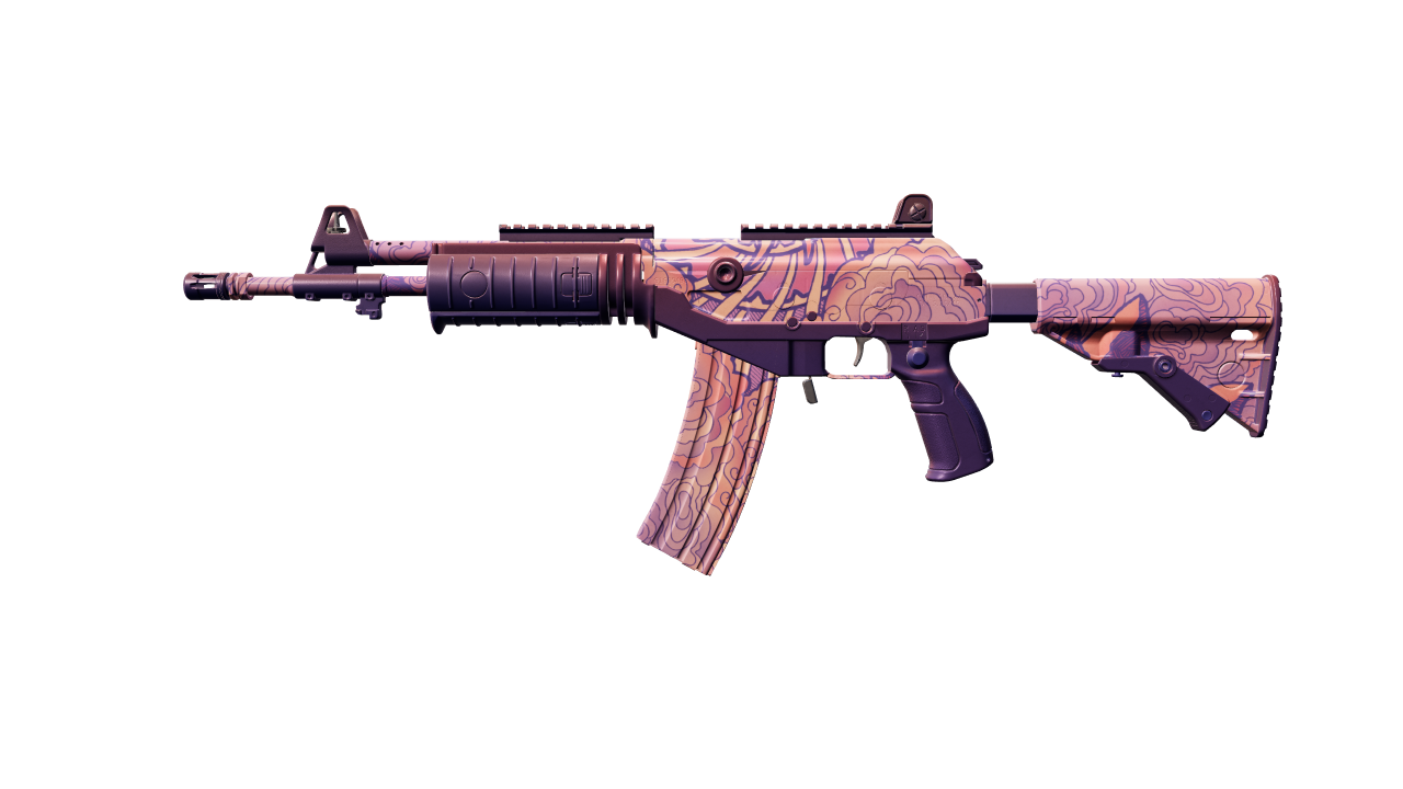 Front view of Galil AR | Sky Mandala