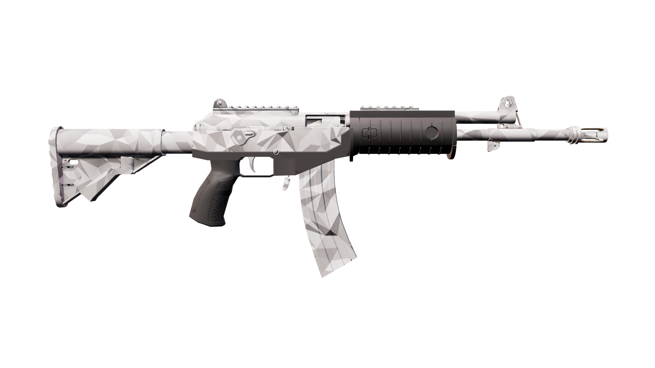 Back view of Galil AR | Shattered