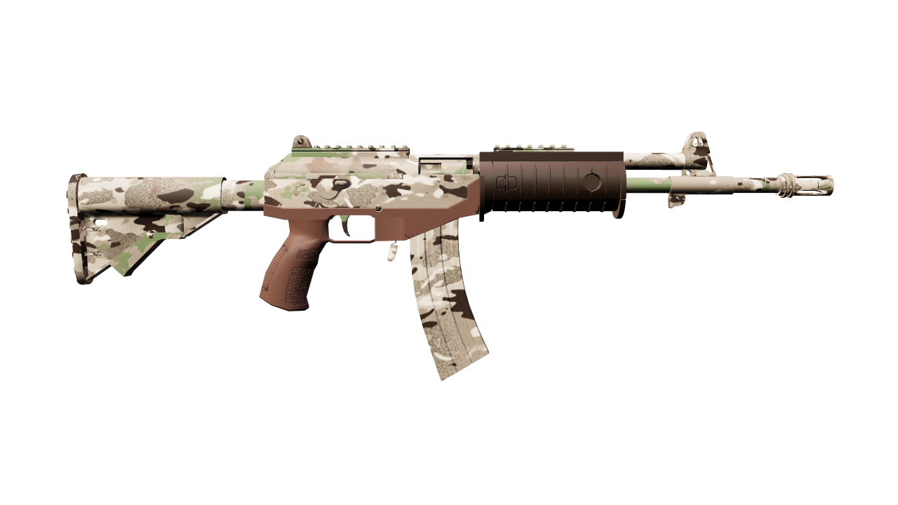 Back view of Galil AR | VariCamo