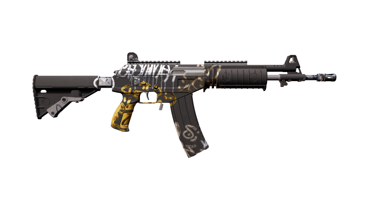 Back view of Galil AR | Metallic Squeezer