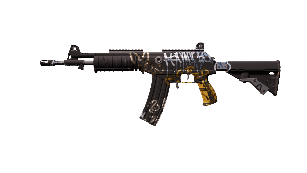 Front view of Galil AR | Metallic Squeezer