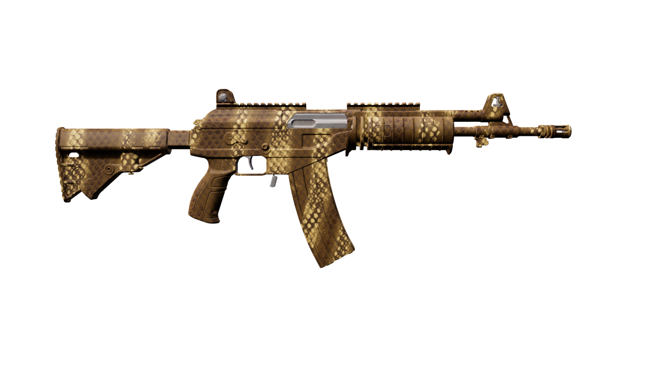Back view of Galil AR | Hunting Blind