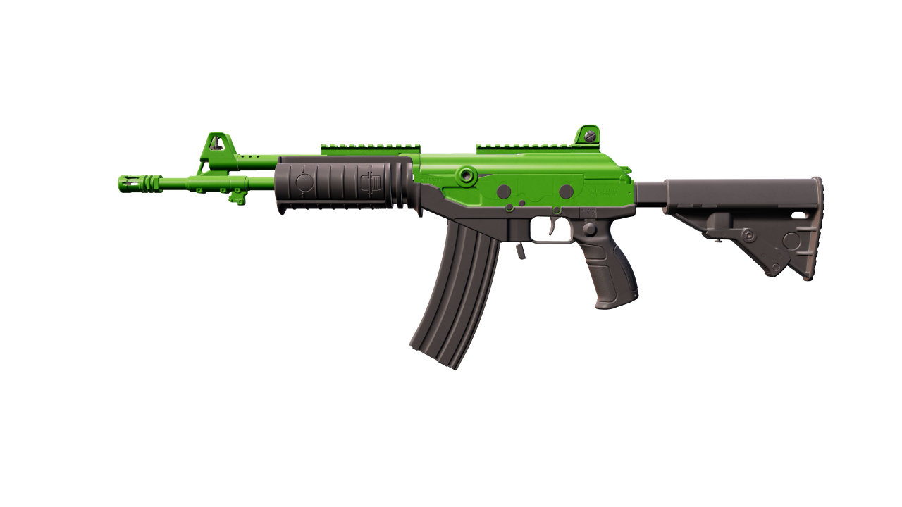 Front view of Galil AR | Green Apple