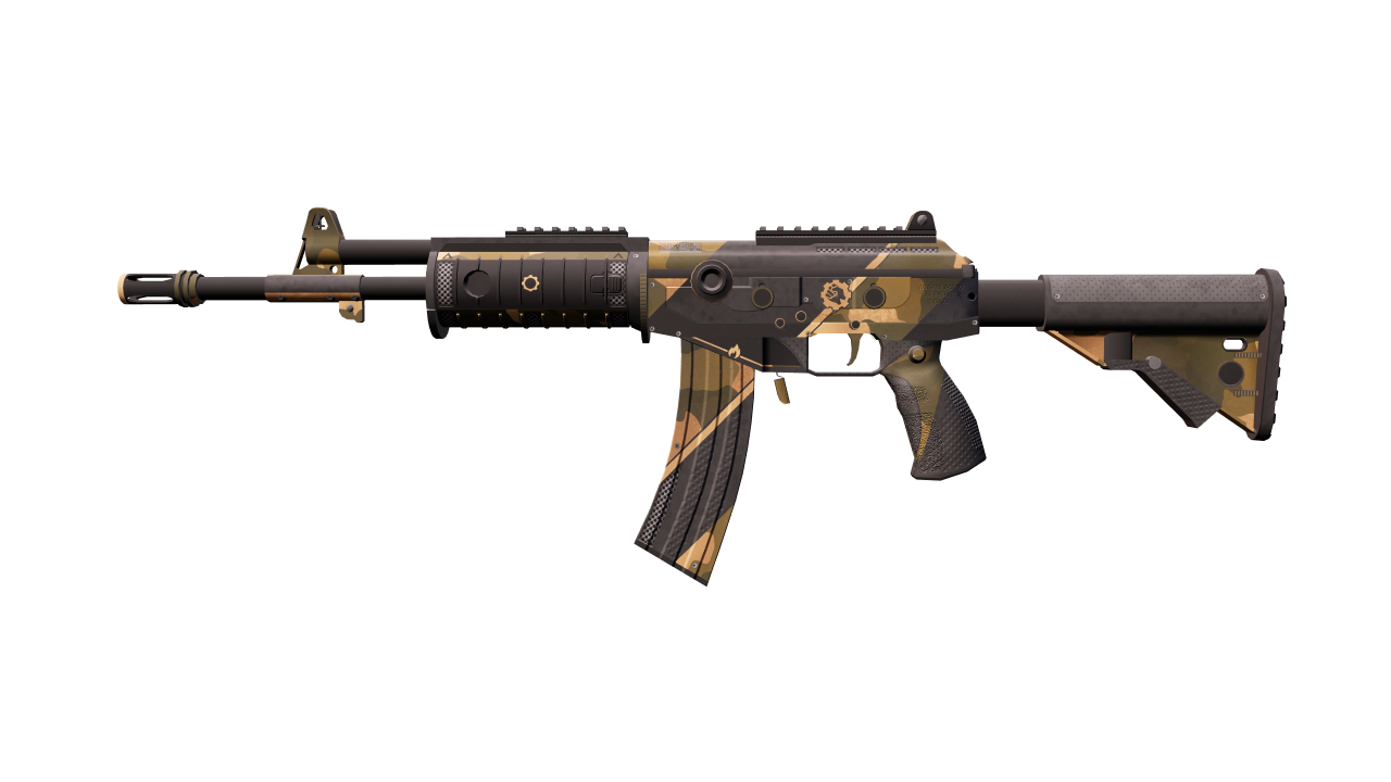 Front view of Galil AR | Black Sand
