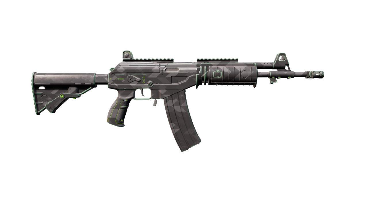 Back view of Galil AR | NV