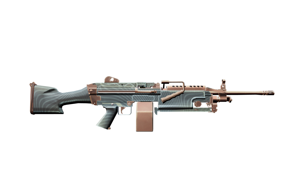 Back view of M249 | Submerged