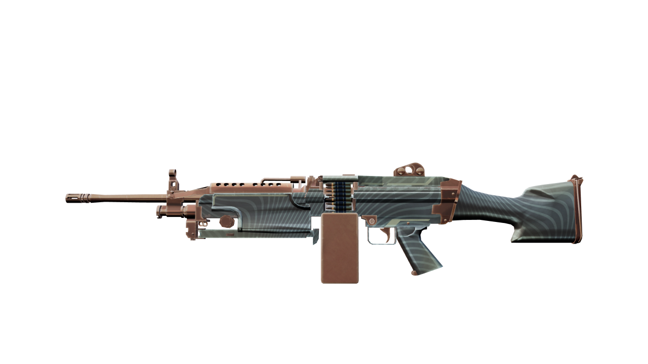 Front view of M249 | Submerged