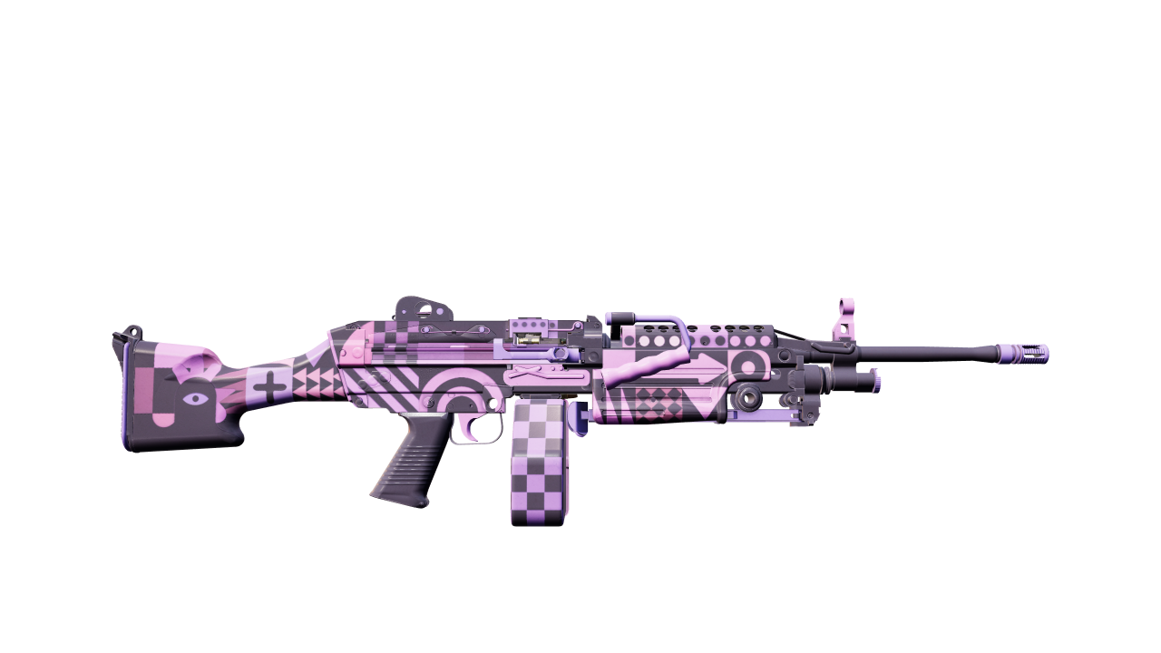 Back view of M249 | Bock Blocks