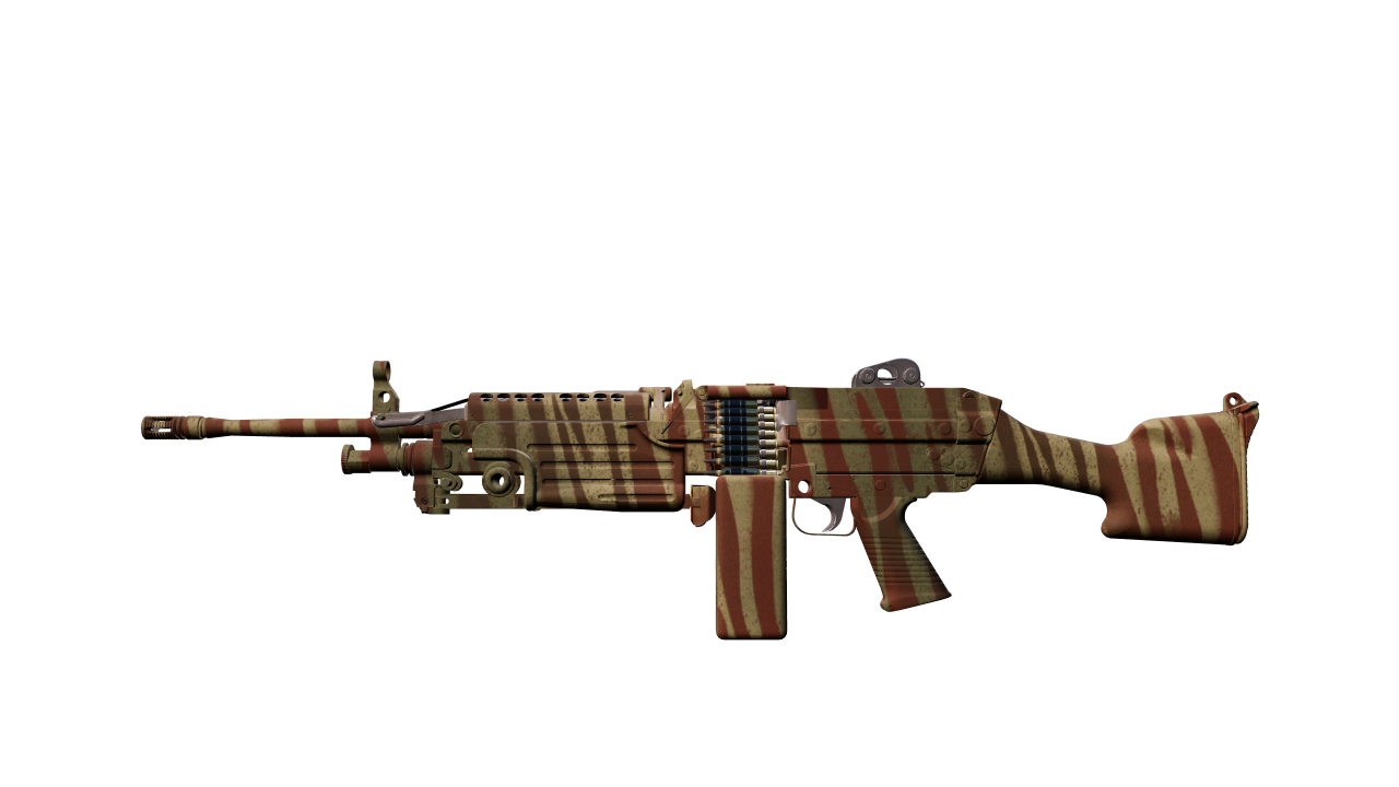 Front view of M249 | Predator