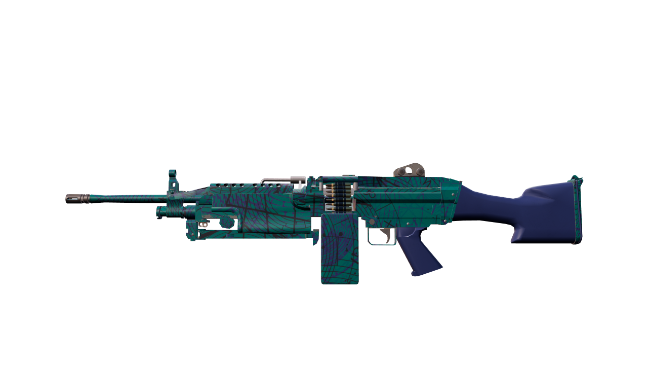 Front view of M249 | Shipping Forecast
