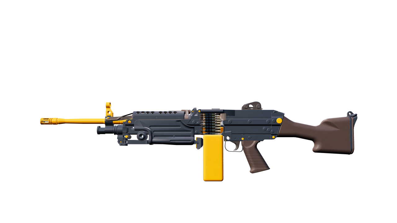 Front view of M249 | Impact Drill