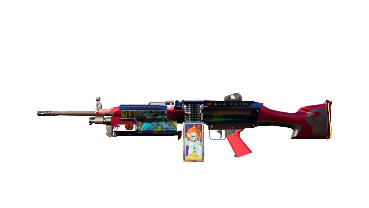 Front view of M249 | Nebula Crusader