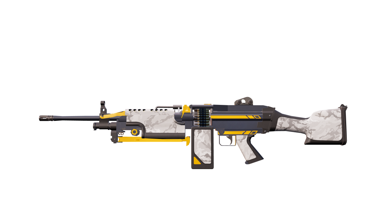 Front view of M249 | Spectre