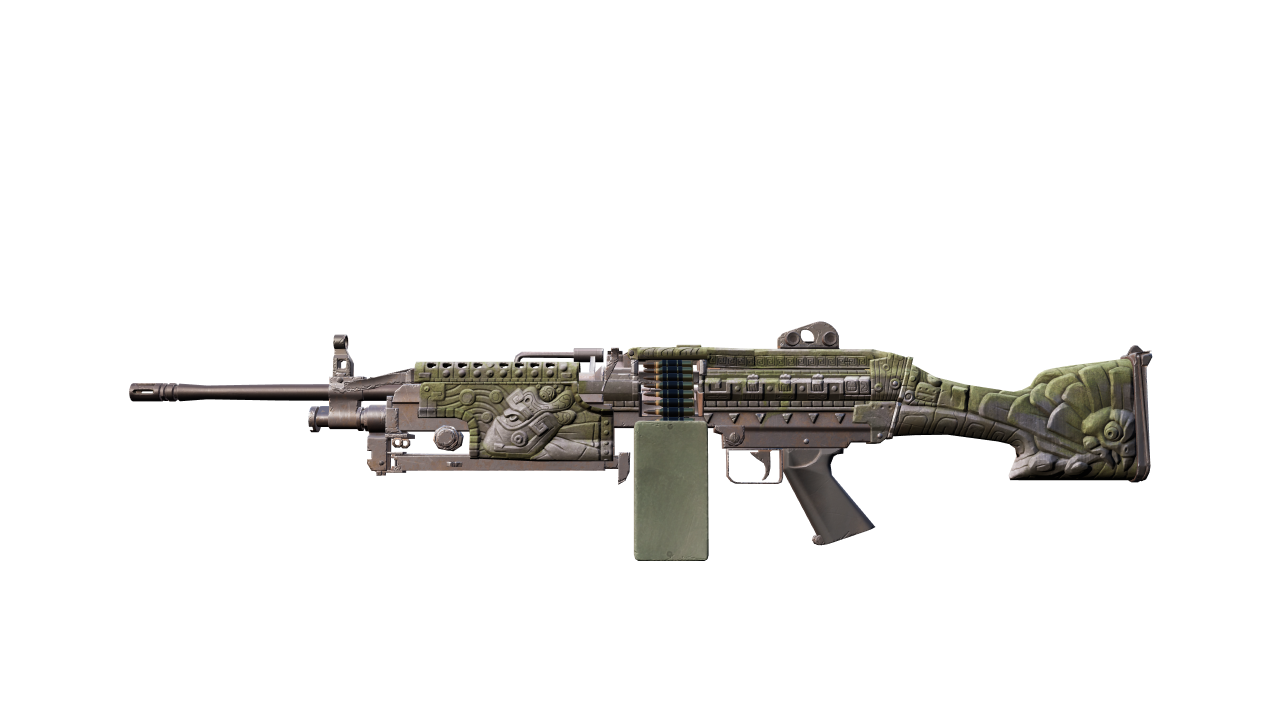 Front view of M249 | Aztec