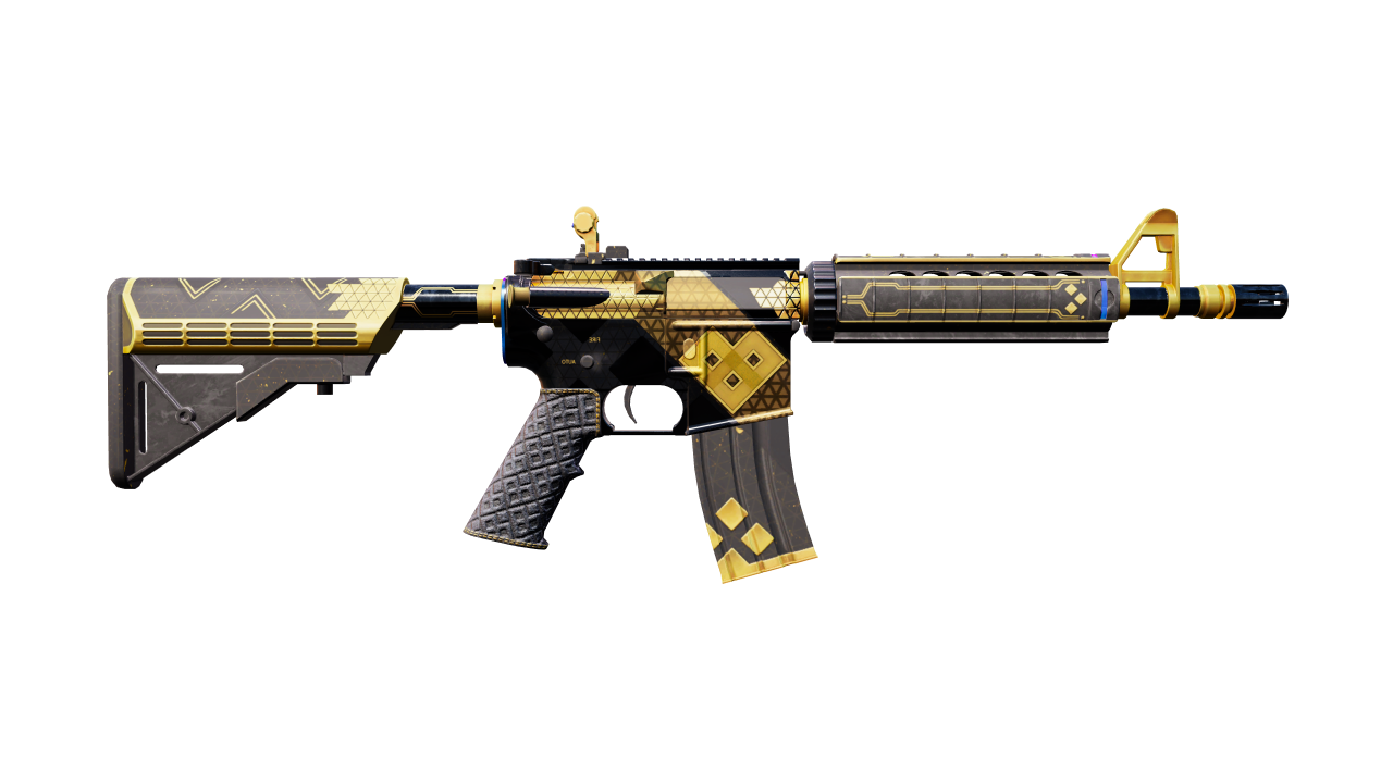 Back view of M4A4 | The Coalition