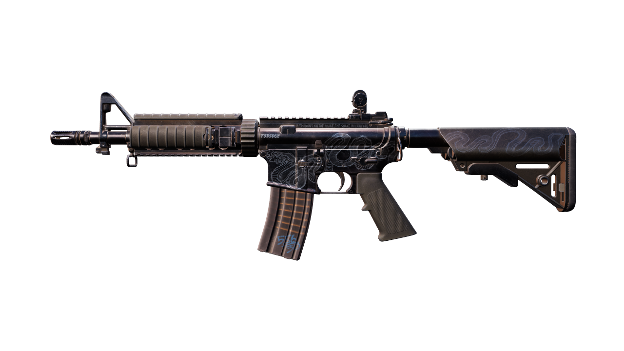 Front view of M4A4 | Etch Lord