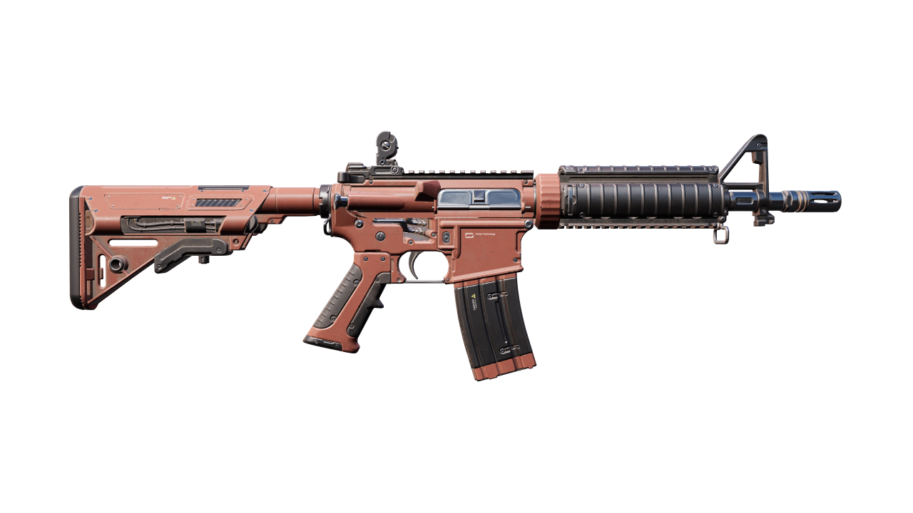Back view of M4A4 | Turbine