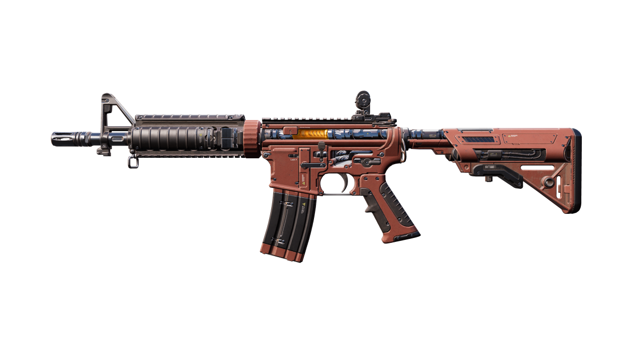 Front view of M4A4 | Turbine