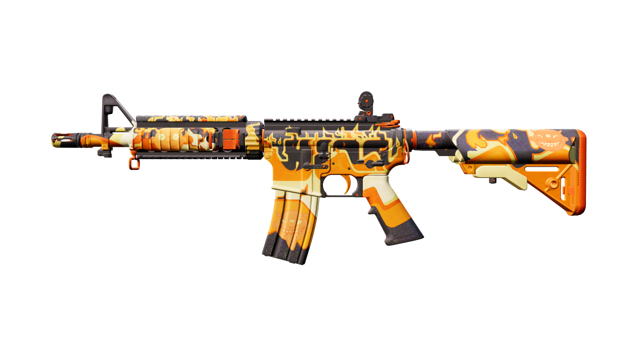 Front view of M4A4 | Hellish