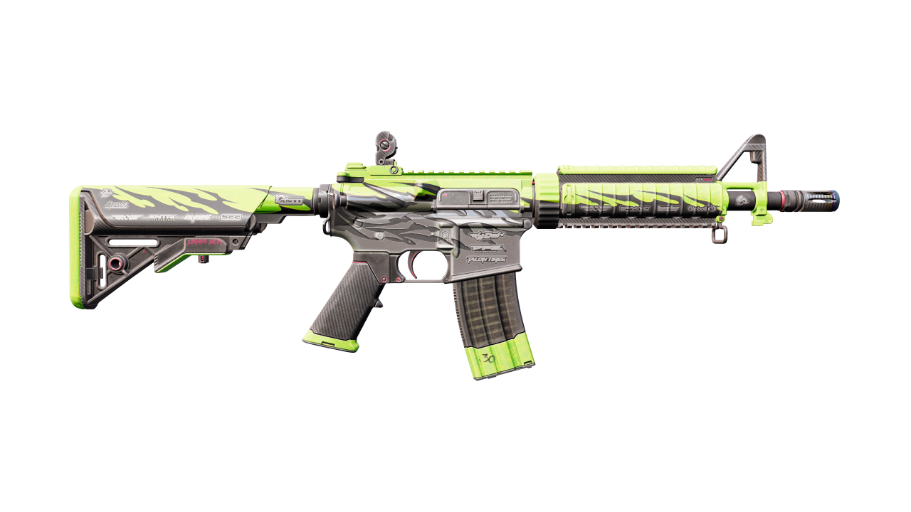 Back view of M4A4 | Full Throttle