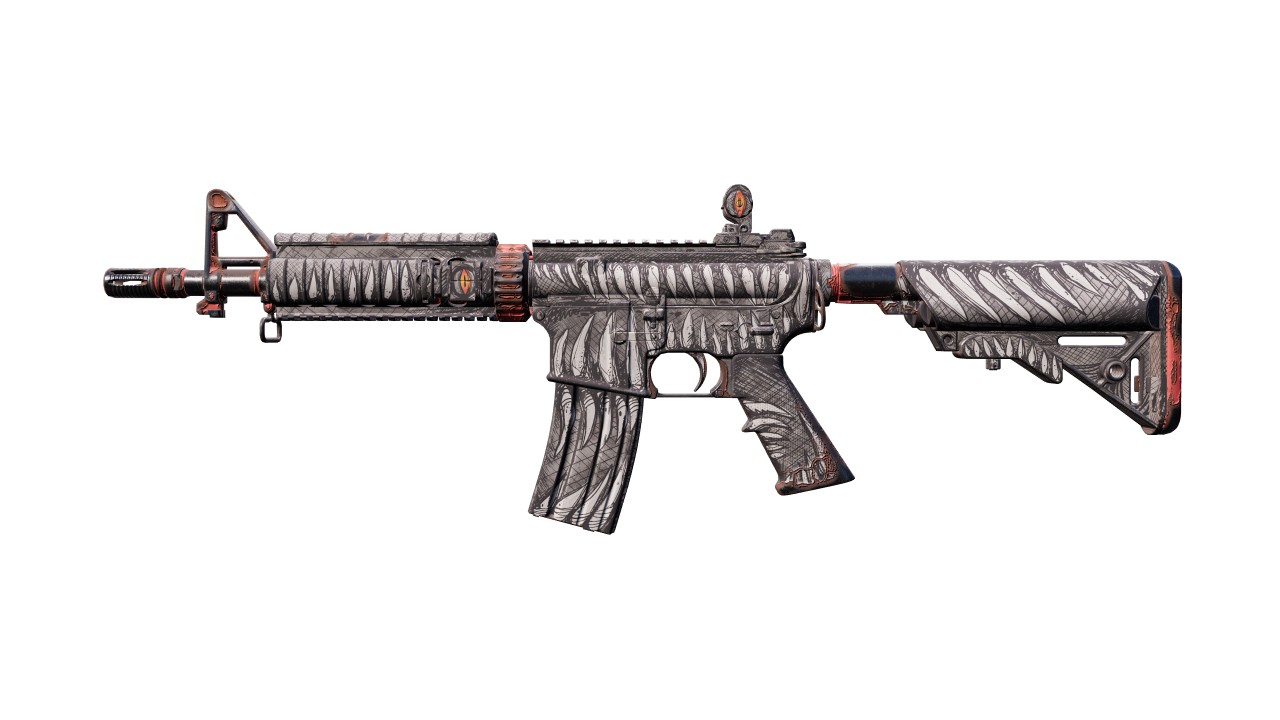 Front view of M4A4 | Zubastick