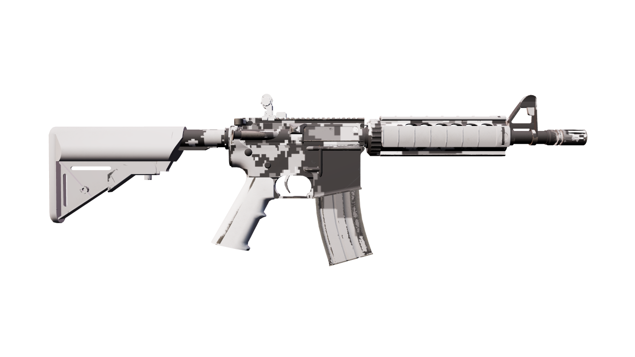 Back view of M4A4 | Urban DDPAT