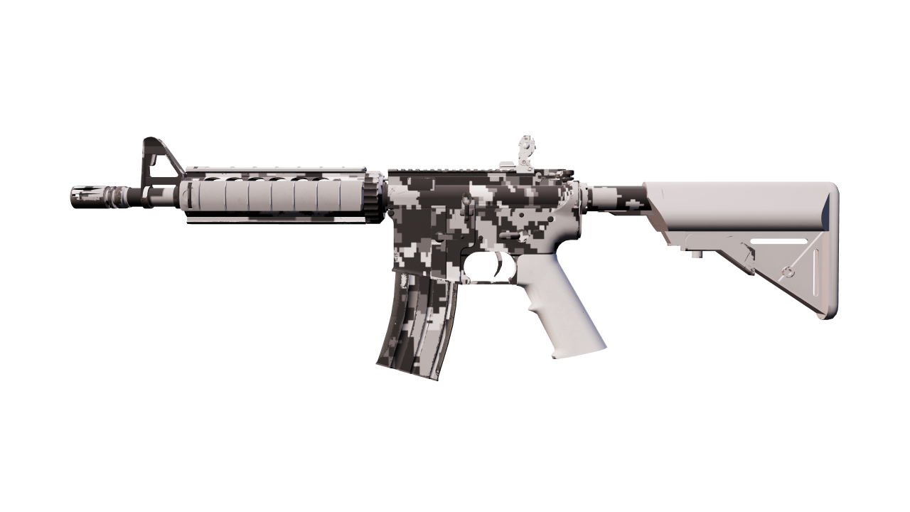 Front view of M4A4 | Urban DDPAT