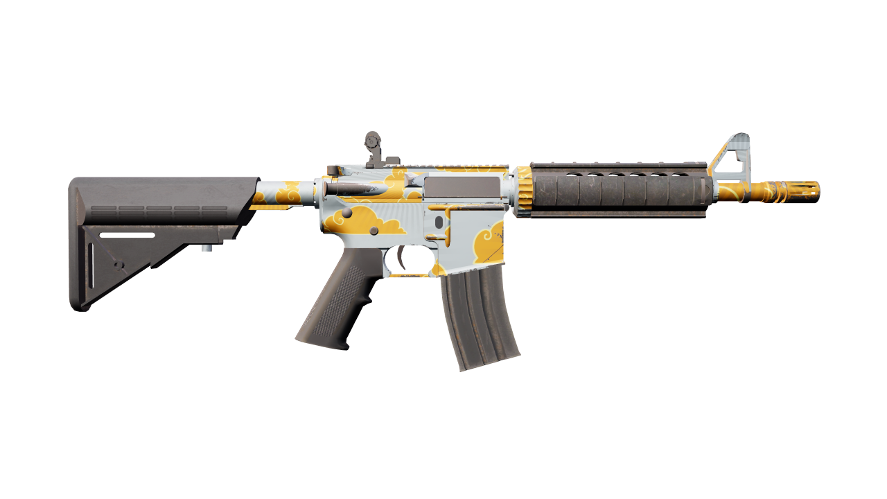 Back view of M4A4 | Daybreak