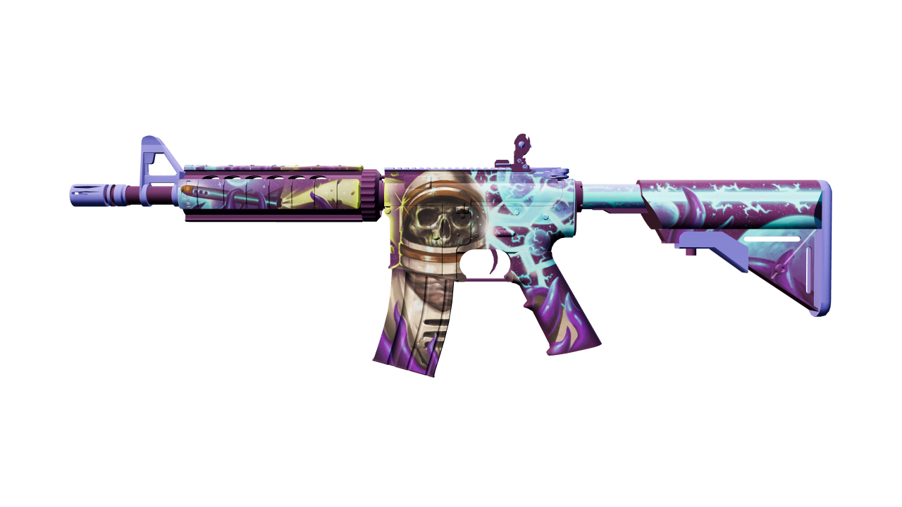 Front view of M4A4 | Desolate Space