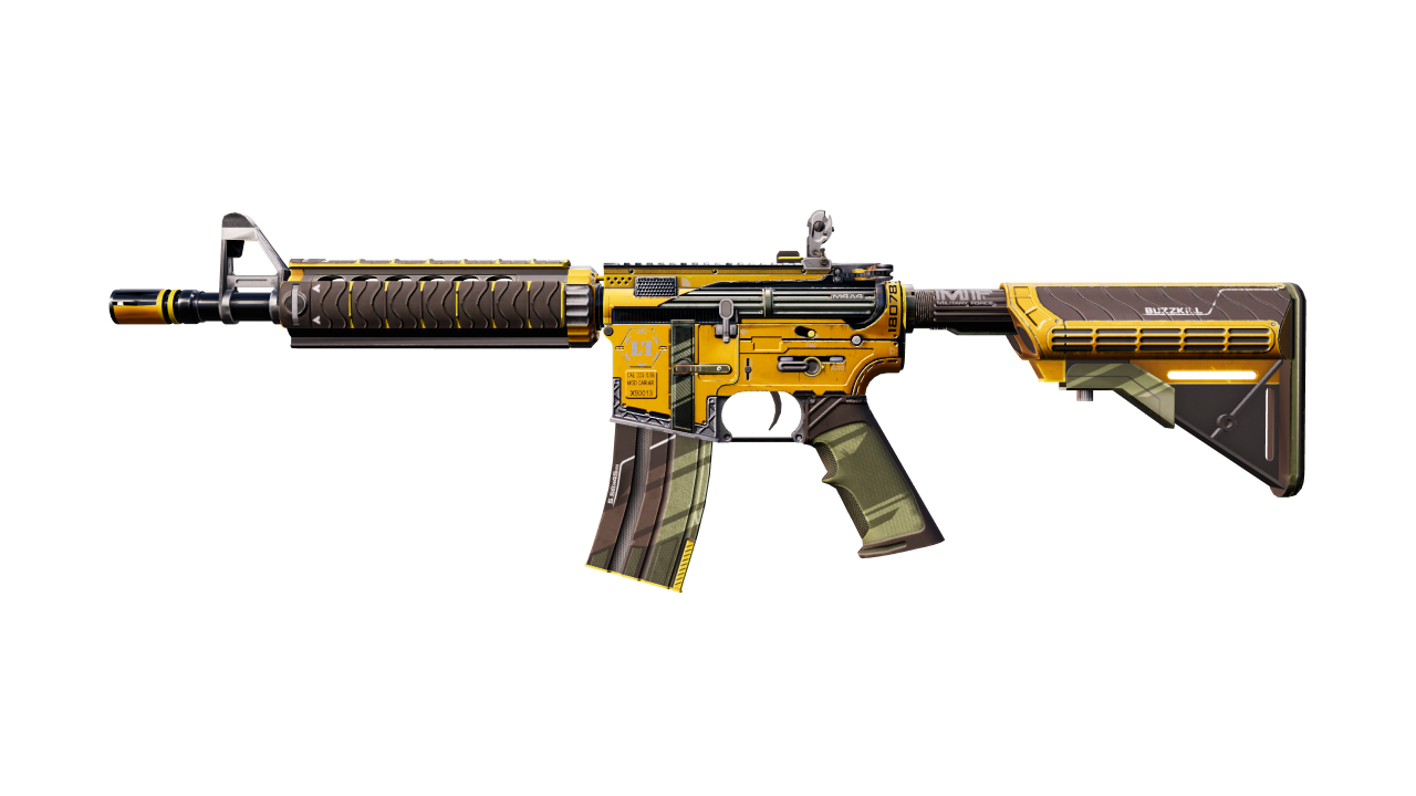Front view of M4A4 | Buzz Kill