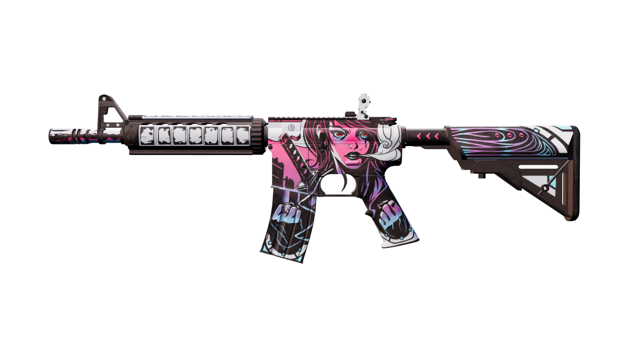 Front view of M4A4 | Neo-Noir