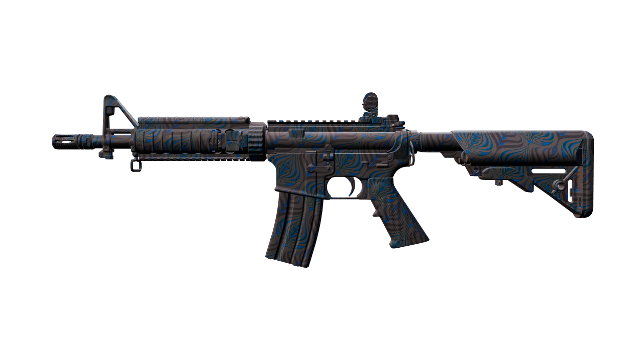 Front view of M4A4 | Dark Blossom