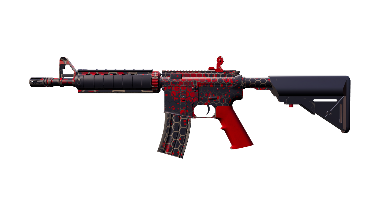 Front view of M4A4 | Converter