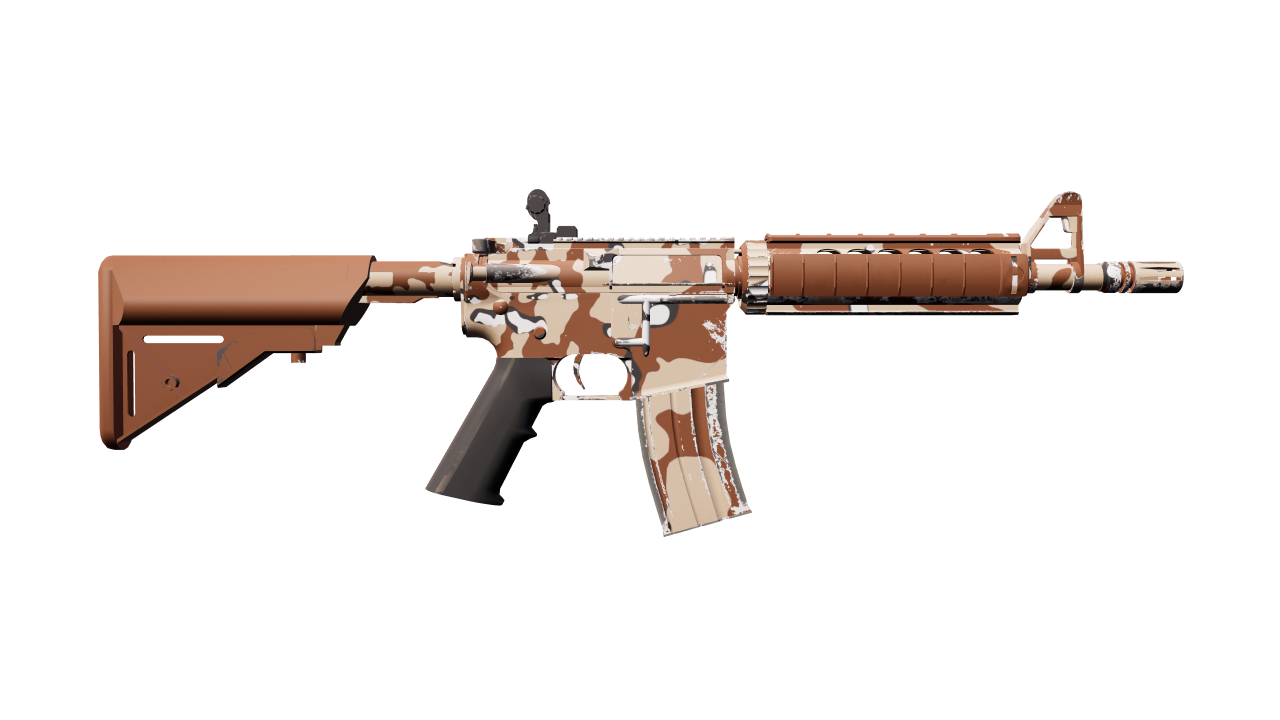 Back view of M4A4 | Desert Storm