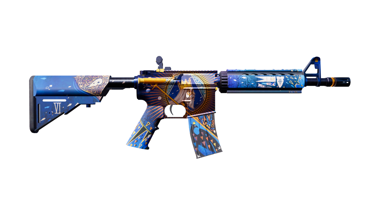 Back view of M4A4 | The Emperor