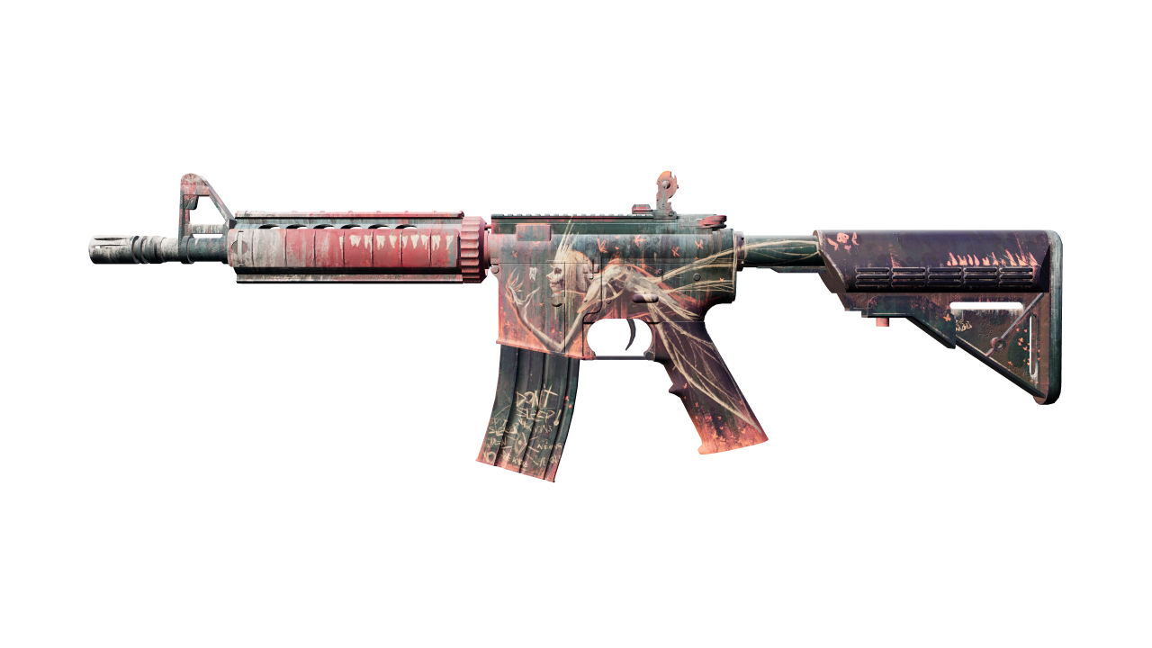 Front view of M4A4 | Tooth Fairy