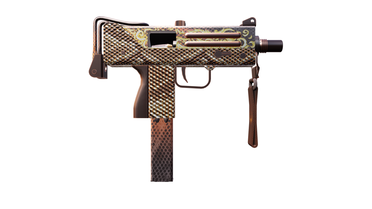 Back view of MAC-10 | Hot Snakes