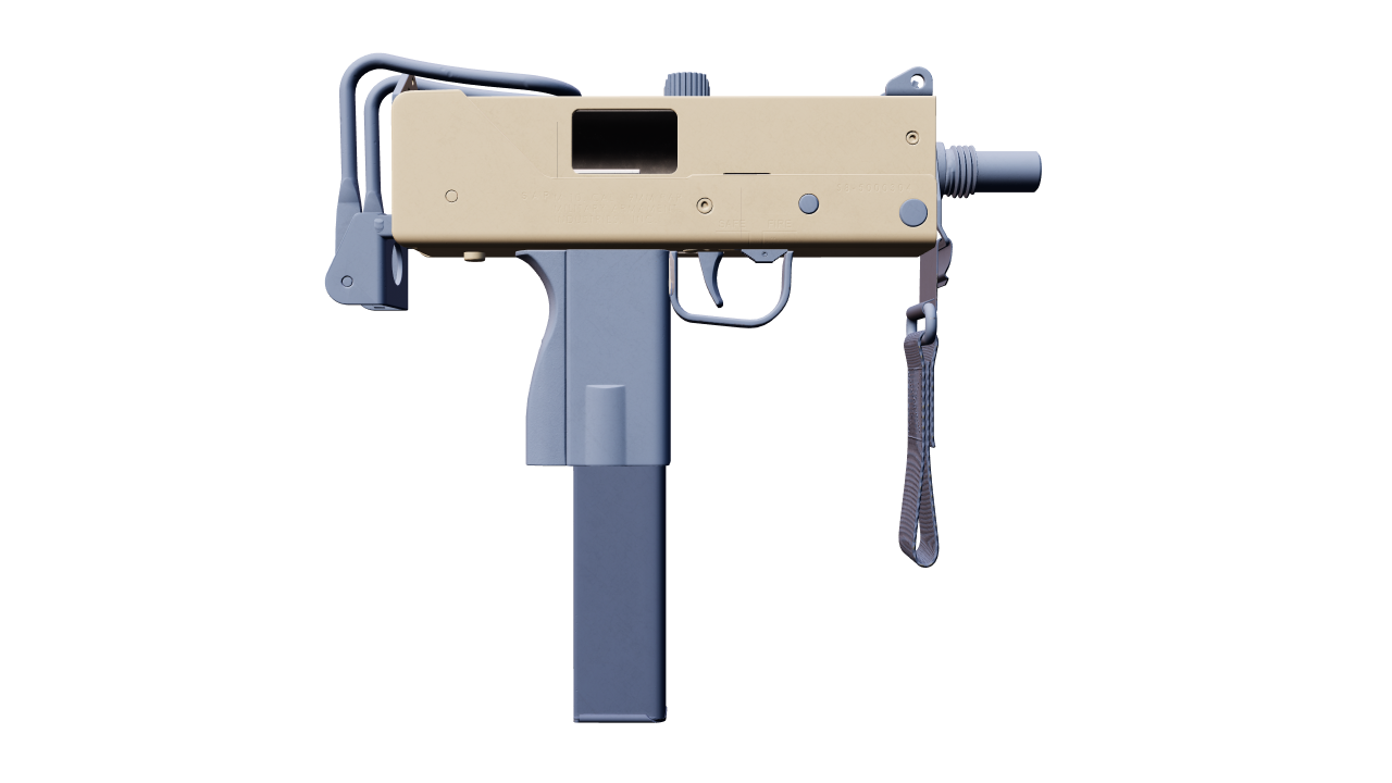 Back view of MAC-10 | Tornado