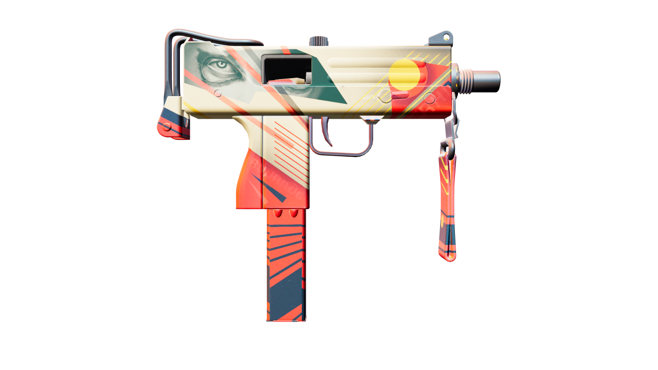 Back view of MAC-10 | Propaganda