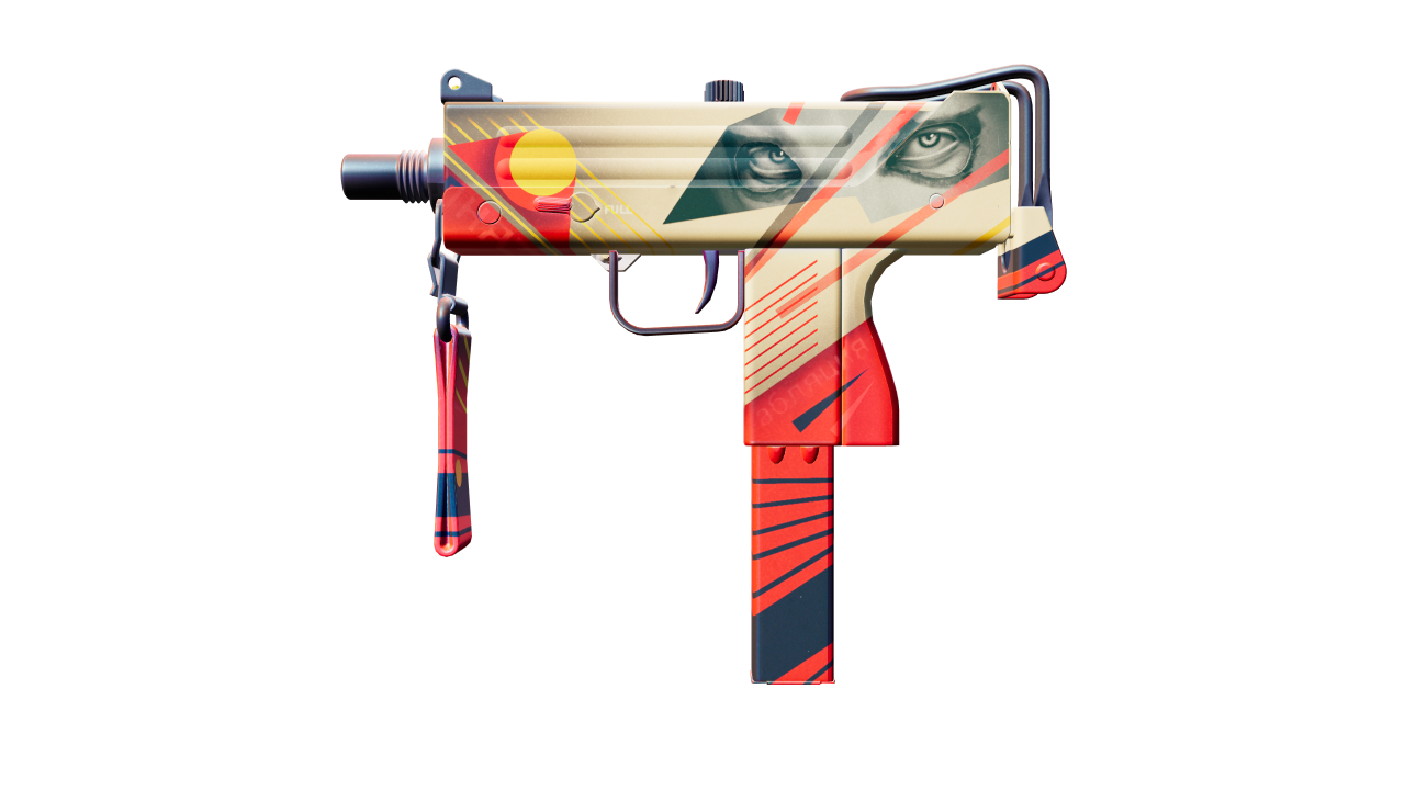 Front view of MAC-10 | Propaganda