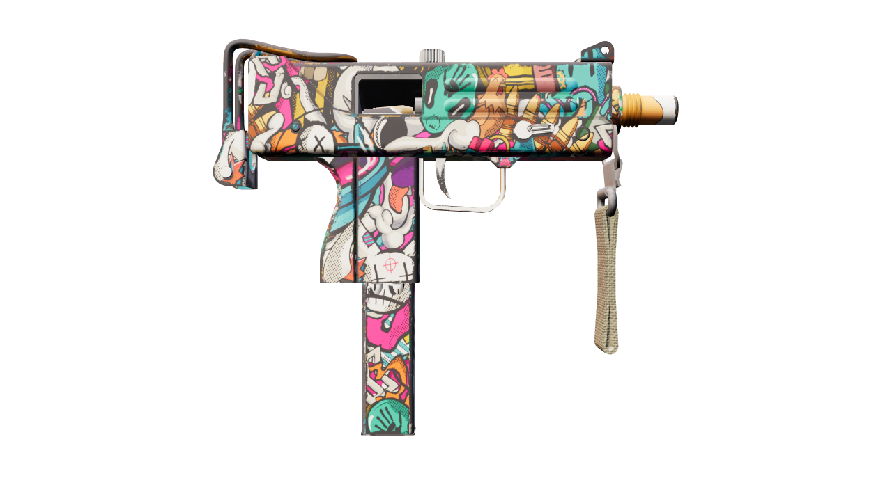 Back view of MAC-10 | Toybox