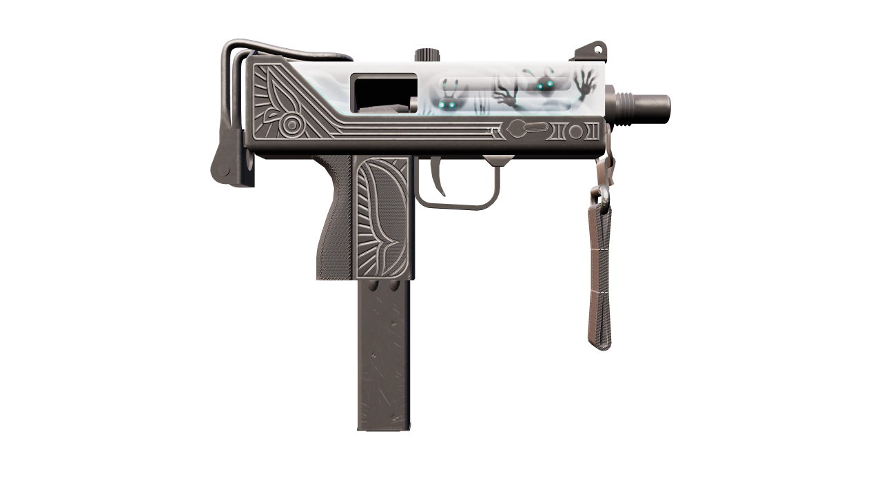 Back view of MAC-10 | Ensnared